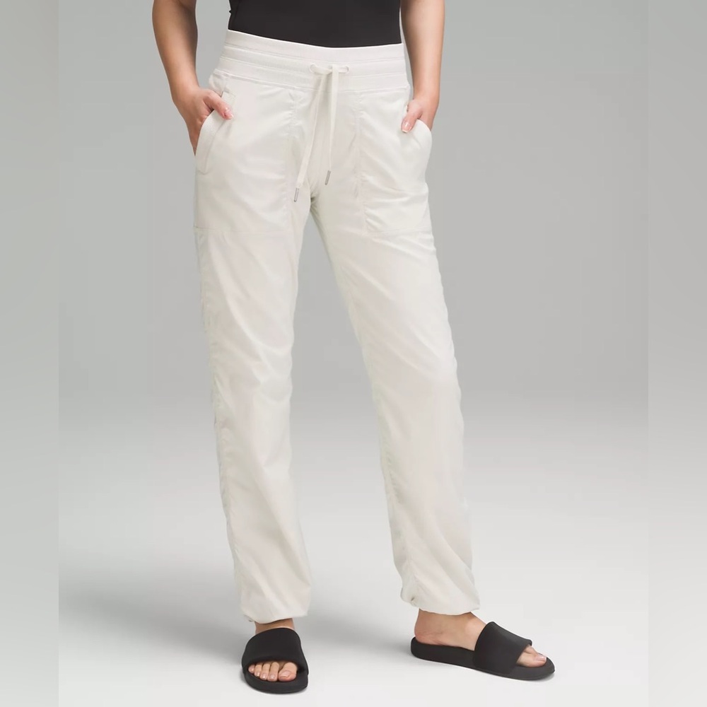 Lululemon Bone dance studio pants size 10, lined